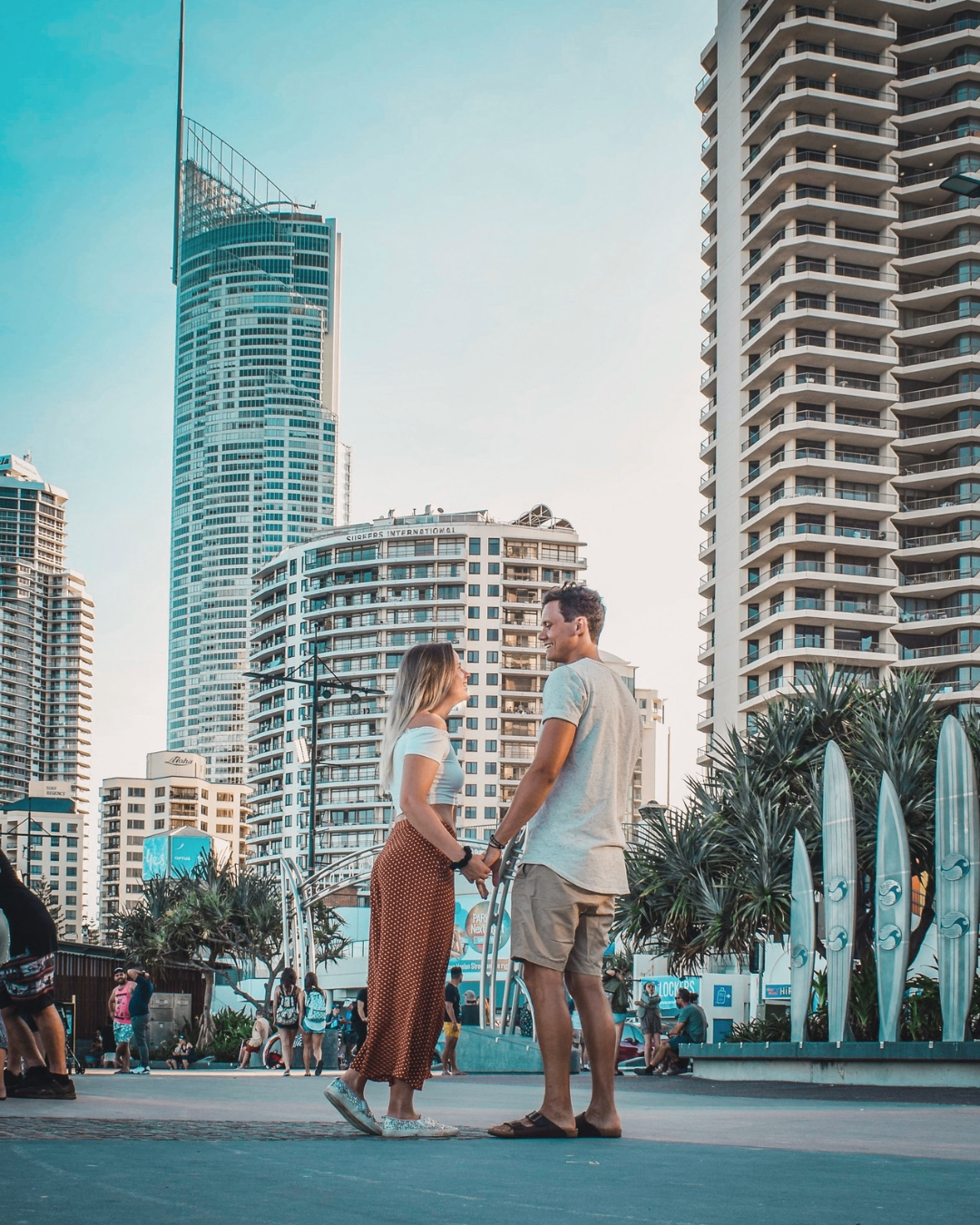 Alexandra och Jacob i Australien